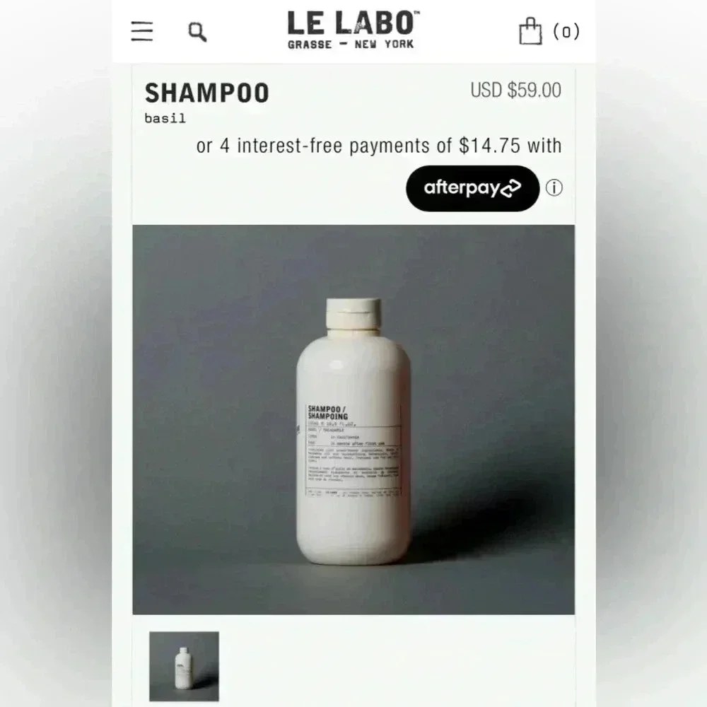 Le Labo Shampoo+Conditioner+Shower Gel Travel Set - Total 45PCS